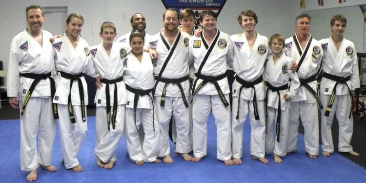 Martial Arts Students Black