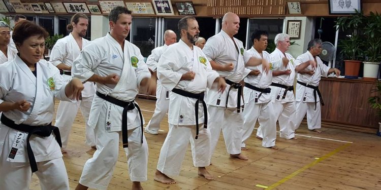 Karate Training in Okinawa