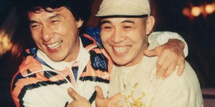 Jackie Chan and Jet Li
