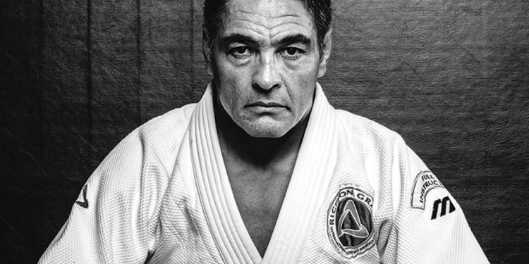 A picture of Rickson Gracie in