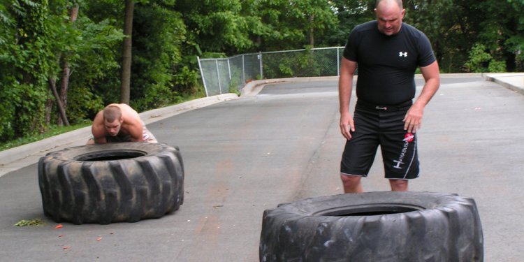 Tire Flips - Crossfit Style