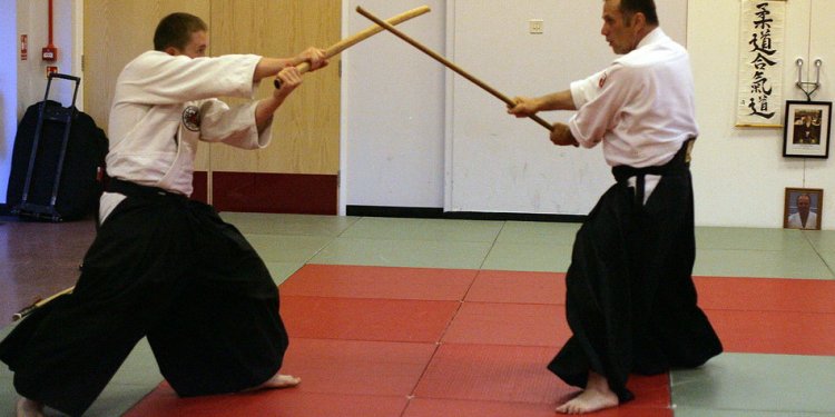 Aikido practice