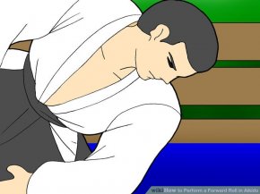 Image titled Perform a Forward Roll in Aikido Step 4