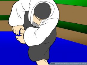 Image titled Perform a Forward Roll in Aikido Step 5