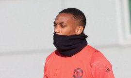 Pictures: Martial makes shock return to Man Utd training as mystery around absence grows