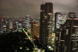 Tokyo by night viewed from Park Hyatt